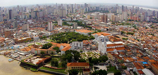 Panorâmica da capital paraense, Belém
